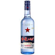 紅星 藍瓶 二鍋頭 清香型白酒 八年陳釀（新老包裝隨機發(fā)貨） 43度 750mL 1瓶