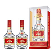 五糧液股份出品 五糧濃香型白酒  婚慶婚宴節(jié)日喜宴商務(wù)送禮白酒禮盒 52度 500mL 2瓶 東方嬌子柔和佳品