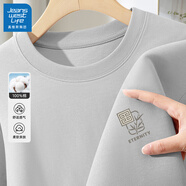 JEANSWEST LIFE真維斯短袖男t恤夏季時(shí)尚純棉圓領(lǐng)上衣男款百搭寬松高級(jí)男士半袖