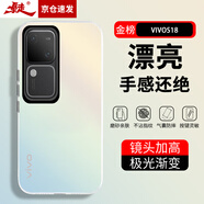 暴走 適用vivos18手機殼 VIVO S18/18pro保護套 硅膠軟邊簡約半透明全包防摔鐳射漸變高級感磨砂硬殼