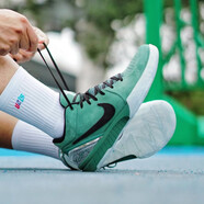 耐克（NIKE）男鞋 科比4代 Zoom Kobe 4 GiGi 白黑 耐磨透氣低幫實戰(zhàn)籃球鞋 FQ3545-300 綠色 42