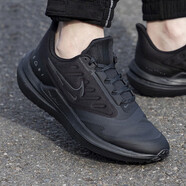 耐克（NIKE）男鞋夏季W(wǎng)INFLO 9運(yùn)動(dòng)鞋緩震輕便休閑鞋跑步鞋 店長(zhǎng)主推DM1106-007純黑武士 42.5