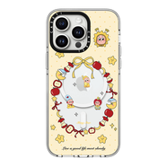 CASETIFY聯(lián)名波點夜空星星人適用蘋果16pro手機殼iphone15鏡面MagSafe磁吸 帶盒C家[cc912波點蘋果星星小5 iPhone12ProMax