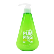 竹鹽韓國(guó)LG竹鹽倍瑞傲pumping派繽牙膏285g 按壓式牙漬清口氣減異味 1瓶裝 萌綠 清新口氣防蛀牙