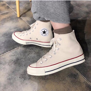 匡威（Converse）高幫帆布鞋 1970s三星標 經(jīng)典板鞋 運動(dòng)休閑鞋子男 162053  37