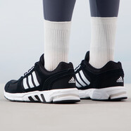 阿迪達斯（adidas）男子春季新款氣墊透氣輕便減震防滑耐磨休閑運動(dòng)跑步鞋子 IF1647 黑 43