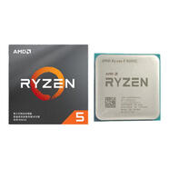 AMDR5 5500 5600 5600G R7 5700X3D 5700G 5600GT散片原盒CPU R5 5500散片（單CPU無散熱器）