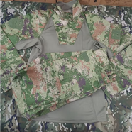 新款夏季正版原廠新式迷彩蛙服戶外工作訓(xùn)練服套裝上衣褲子 綠蛙（衣+褲+帽） 備注帽號(hào) 均 碼 175/92-96