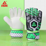 匹克守門(mén)員手套帶護指天然乳膠防滑耐磨減緩沖擊成人兒童專(zhuān)業(yè)訓練門(mén)將手套足球手套守門(mén)員裝備綠色8號