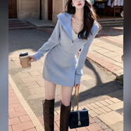 清中喬衛衣裙女中長(cháng)款春季2025年新款時(shí)尚百搭遮肉顯瘦衛 衛衣裙 收藏關(guān)注優(yōu)先發(fā)貨 S 95以下