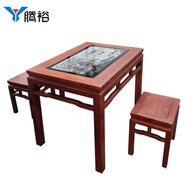 騰裕 智能電子棋藝桌象棋一體機智慧教室國畫高清顯示屏電子棋藝體驗桌象棋圍棋人機互動觸摸顯示屏