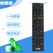 優(yōu)美佳適用于SONY藍牙語(yǔ)音電視機RMT-TX2/3/5/6/7/8/900C平替無(wú)語(yǔ)款遙控器板 KD-55A9F KD-65A9F