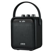 小霸王升級版小霸王藍牙音箱S88戶(hù)外手提便攜式廣場(chǎng)舞大音量K歌無(wú)線(xiàn) 黑色音箱 標配 沒(méi)有話(huà)筒