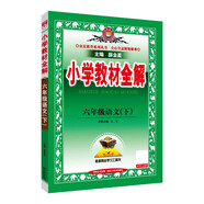 小學(xué)教材全解 六年級語文下 2025春 薛金星 同步課本 教材解讀 掃碼課堂