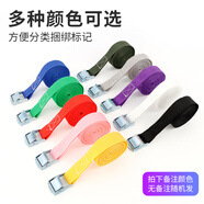 XINBEILEI壓扣打包帶捆綁帶繩加厚耐磨汽車行李箱貨物固定萬能收緊帶緊繩器 寬2cm*0.5m