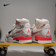 耐克（Nike）休閑鞋男鞋2025夏季新款A(yù)ir Jordan Legacy AJ312籃球鞋緩震耐磨 AV3922-126沙漠迷彩 44
