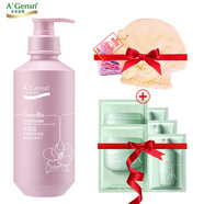 安安金純山茶花絲滑柔亮水養素500ml 護發(fā) 護發(fā)素 500ML