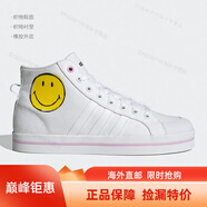 阿迪達斯 （adidas）NEO女子中幫休閑帆布鞋FX9065 4487 4488海外直郵 G54951 笑臉聯(lián)名 35.5