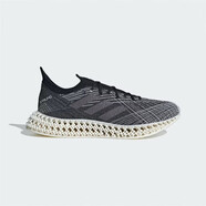 ADIDAS阿迪達(dá)斯 男鞋4DFWD x STRUNG 4D打印洞能跑鞋輕量透氣減震 黑灰ID8893 39  US6.5