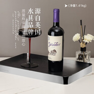 ORTOR托盤(pán)水具茶盤(pán)水杯水具收納盤(pán)臺面整理盤(pán)子零食盤(pán) 鏡面邊框托盤(pán)(贈托盤(pán)墊）