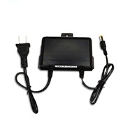 螢石云C2/C3/C6C/C8W/H8監控攝像頭電源線(xiàn)充電頭5V1A充電源延長(cháng)線(xiàn) 黑殼室外防水電源