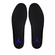 倉京庫適配耐克喬丹運動(dòng)鞋墊aj空軍一號跑步籃球鞋墊透氣減震原裝 黑色藍標 39.5碼