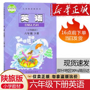 2025適用陜旅版6六年級下冊英語(yǔ)三年級起點(diǎn)課本教材教科書(shū)陜西旅游出版社義務(wù)教育教科書(shū)小學(xué)正版書(shū)6六年級當天發(fā)出