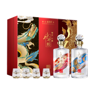 水井坊 井臺珍藏版 喜宴 禮贈 收藏 53度 500mL 2瓶 龍鳳 中秋禮盒
