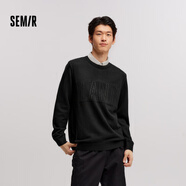 森馬（Semir）森馬針織衫男春時(shí)尚簡(jiǎn)約毛衫韓系簡(jiǎn)約休閑打底毛衣 F款-黑色90001 M