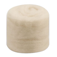 羊毛氈高質(zhì)量70S高質(zhì)量羊毛氈戳戳樂(lè )材料手工diy材料包濕氈羊毛條 米黃 #33