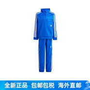 阿迪達(dá)斯 （adidas）2024秋季新款三葉草兒童針織套裝運(yùn)動(dòng)休閑男IY1586 IY1586 104碼
