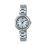 卡西歐（CASIO）女表 鈦合金日期顯示羅馬數(shù)字太陽能六局電波商務(wù)休閑女士手表 SHW-7100TD-7AJF