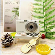 適用ccd相機同款 5600W入門(mén)級高清復古數碼CCD相機4K超清錄像 頂配白色5600w（八重好禮-官方標配