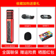 得勝（TAKSTAR）PH-125手機(jī)麥克風(fēng)全民K歌直播家用兒童唱歌錄音話筒電容麥 紅色標(biāo)配 官方標(biāo)配