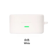 迪瀟適用于heycute 黑啾F3 保護殼 藍牙耳機保護套 硅膠軟殼 一體式收納包簡約充電倉卡通防摔盒可愛個 白色保護套 黑啾F3