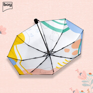 boy德國(guó)boy太陽(yáng)傘女防曬防紫外線遮陽(yáng)傘女生高顏值雨傘女晴雨兩用傘 朵藹