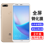 奧多金 華為暢享系列鋼化膜 暢想全屏覆蓋防爆玻璃保護貼膜高清手機膜 暢享8(LDN-AL00/10/20)  全屏鋼化膜【2片裝】+手機殼