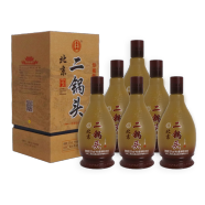 永豐牌北京二鍋頭永豐  純糧食釀造 清香型白酒  禮盒裝 52度 500mL 6瓶 珍藏版