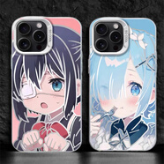 固返小鳥(niǎo)游六花適用蘋(píng)果15promax二次元手機殼iphone14雷姆從零開(kāi)始的異世界13卡通動(dòng)漫可愛(ài)12創(chuàng  )意11軟 六花【彩銀鐳射殼】 華為P40PRO