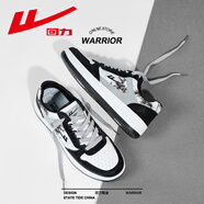 回力男鞋水墨畫(huà)板鞋秋冬中國風(fēng)男士透氣運動(dòng)鞋休閑小白鞋情侶鞋子男 黑灰色|1599 41