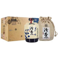 汾杏 汾杏酒 53度清香型白酒  山西杏花村 汾酒 純糧食酒 禮品 收藏酒 53度 475mL 6瓶 汾杏1988如意壇