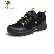駱駝（CAMEL）男鞋戶外休閑運(yùn)動登山鞋防撞徒步鞋  A632026925 黑/桔黃 42