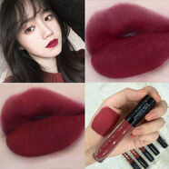 梵貞唇釉不掉色啞光霧面口紅網(wǎng)紅同款學(xué)生可愛(ài)南瓜臟橘色不沾杯 14#紫調姨媽顧里色