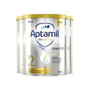 愛(ài)他美（Aptamil）白金版幼兒配方奶粉900g[澳洲直郵] 白金版二段 900g 3罐