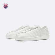 蓋世威（K·SWISS）KSWISS蓋世威男女板鞋 24季新款 百搭吸濕透氣小白鞋 8932-W 106溫布爾登白/夢(mèng)幻金 36