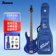 IBANEZ依班娜電貝斯GSR200主動GSR320被動4弦J電貝司PJ貝斯拾音 GSR200-JB寶藍(lán)色