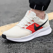 耐克（NIKE）官方艦店跑步鞋男鞋 2025秋季新款運動鞋透氣跑步鞋 107/飛線技術(shù)/白紅 41 (260mm)