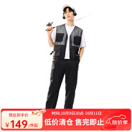 網(wǎng)易嚴選男女式戶(hù)外機能工裝傘褲春夏運動(dòng)休閑褲子夏季男通 暗夜黑-工裝長(cháng)褲男 -春夏款 L
