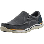 SKECHERS Men's Expected Avillo Moccasin, Blue, 14 Medium US robin 藍(lán) 14