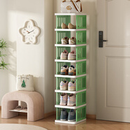 安爾雅鞋架門(mén)口多層家用簡(jiǎn)易置物架收納柜整理架創(chuàng  )意門(mén)口浴室宿舍簡(jiǎn)約